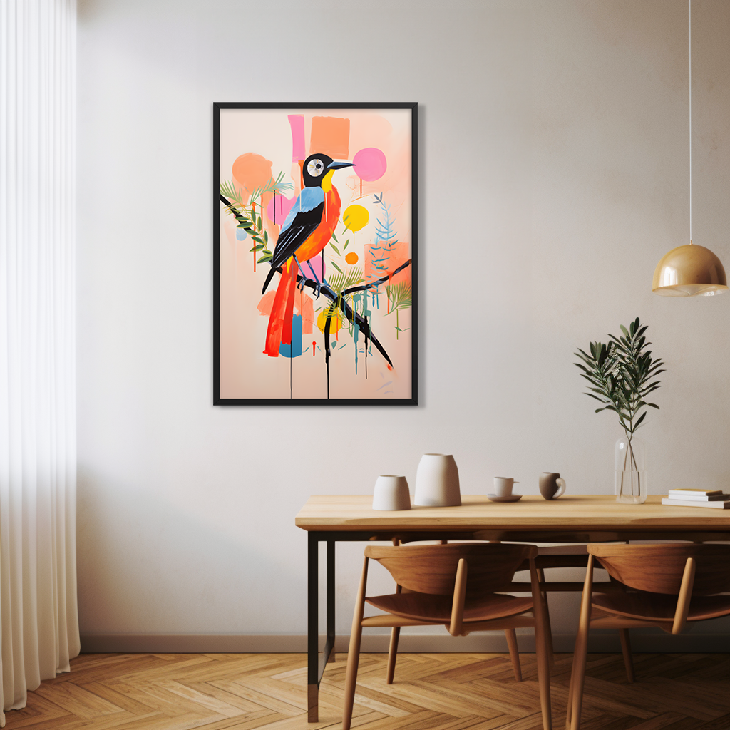 Abstract Bird Art Print #3