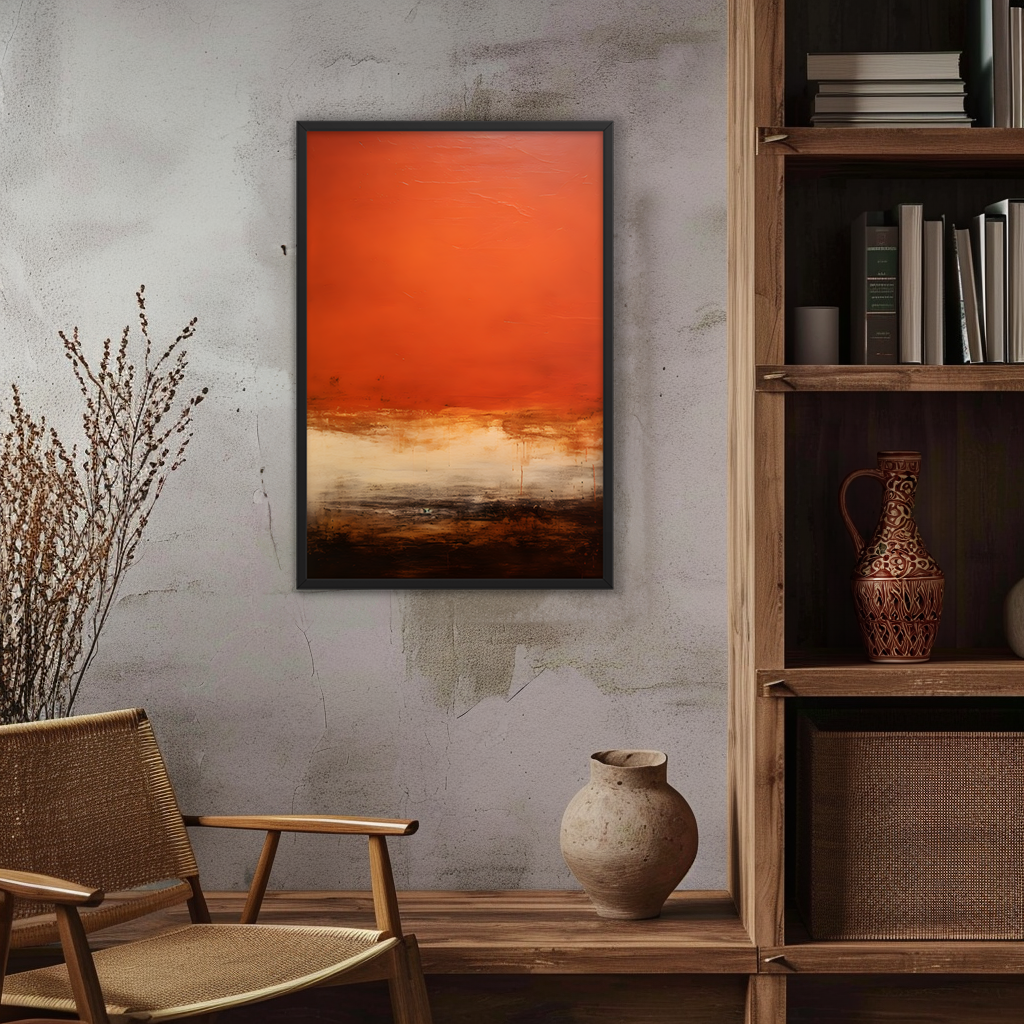 Dusk - Rothko Inspired Abstract Art Print