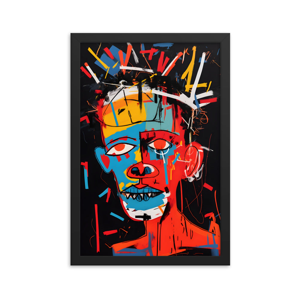 Heavy Is The Head - Basquiat Inspired Art Print