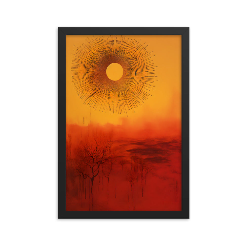 Saharan Sun - Abstract Art Print