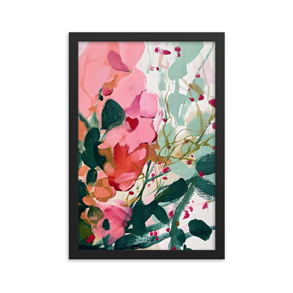 Chromatic Blooms - Damien Hirst Inspired Art Print