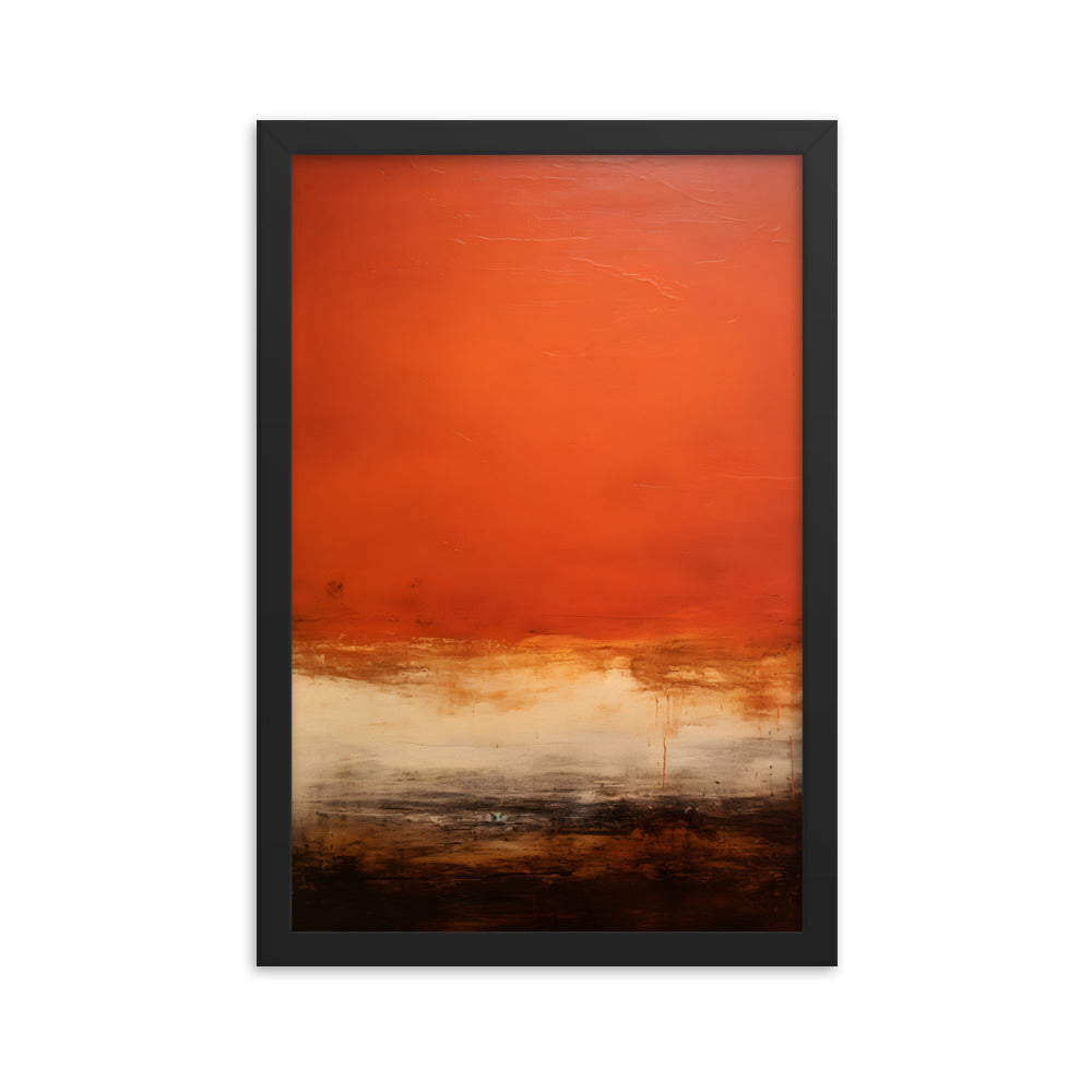 Dusk - Rothko Inspired Abstract Art Print