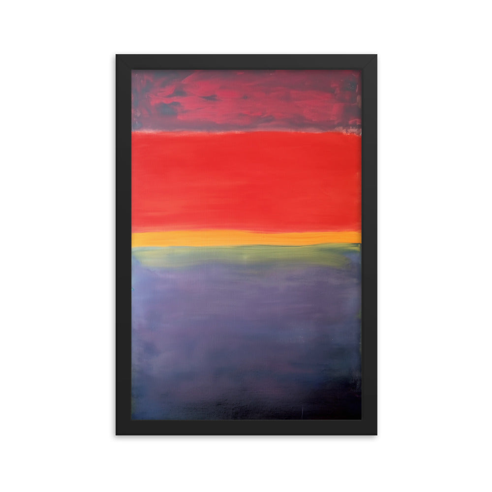 Luminous Reverberance - Rothko Inspired Art Print