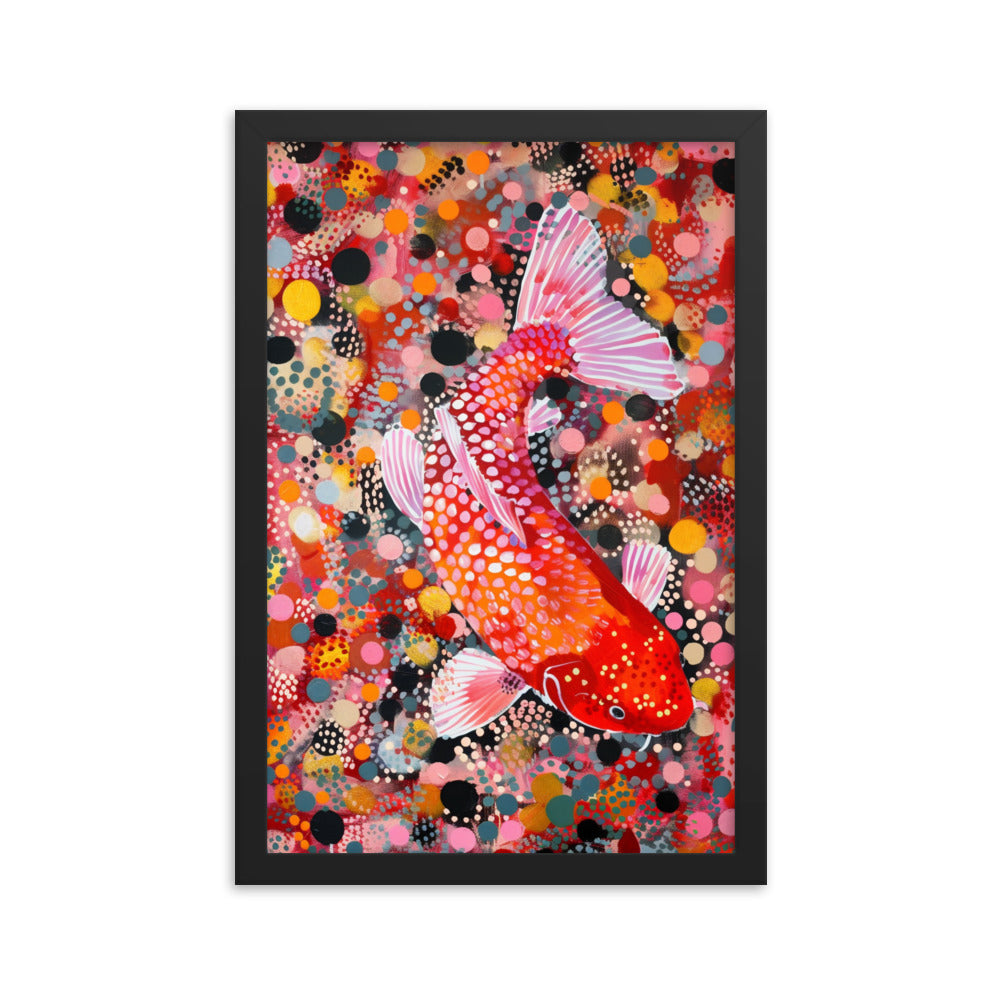 Koi Kaleidoscope - Damien Hirst Inspired Art Print