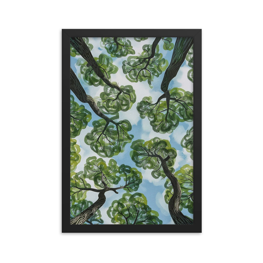 Canopy Reverie - Abstract Art Print