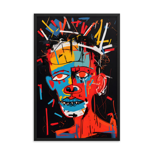 Heavy Is The Head - Basquiat Inspired Art Print