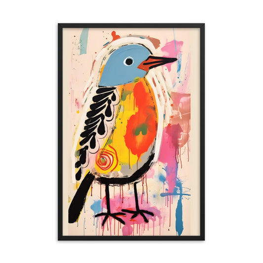 Abstract Bird Art Print #1