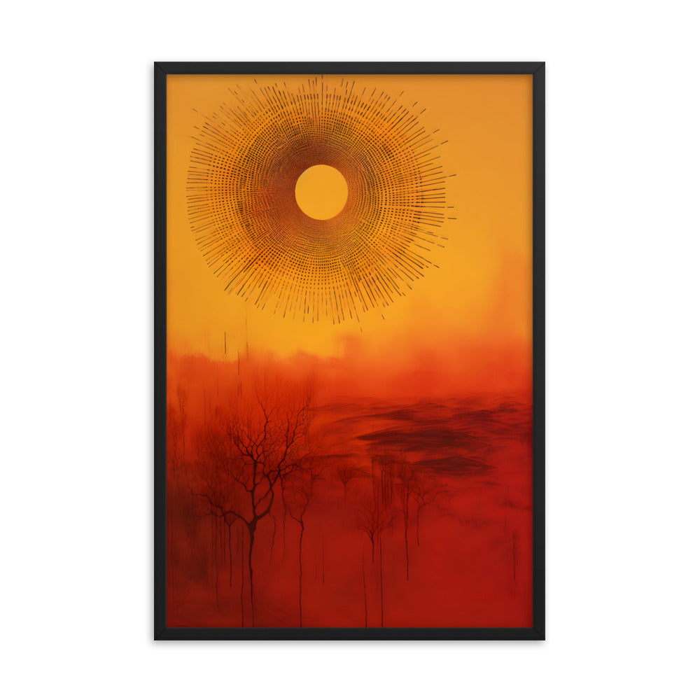 Saharan Sun - Abstract Art Print