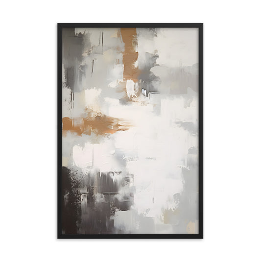 Silver Lining - Abstract Art Print