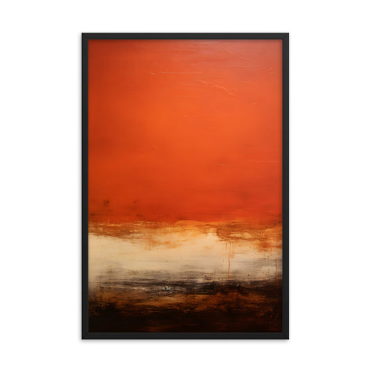 Dusk - Rothko Inspired Abstract Art Print