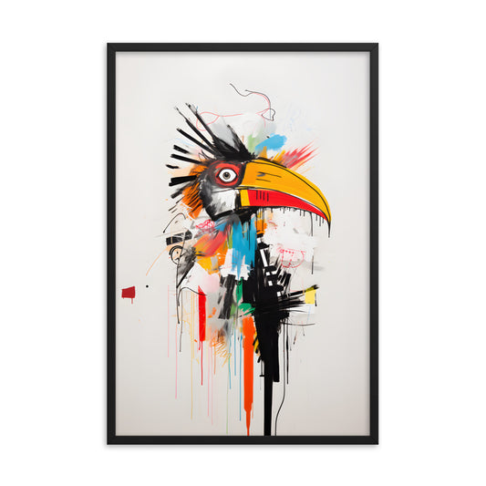 Abstract Bird Art Print #4