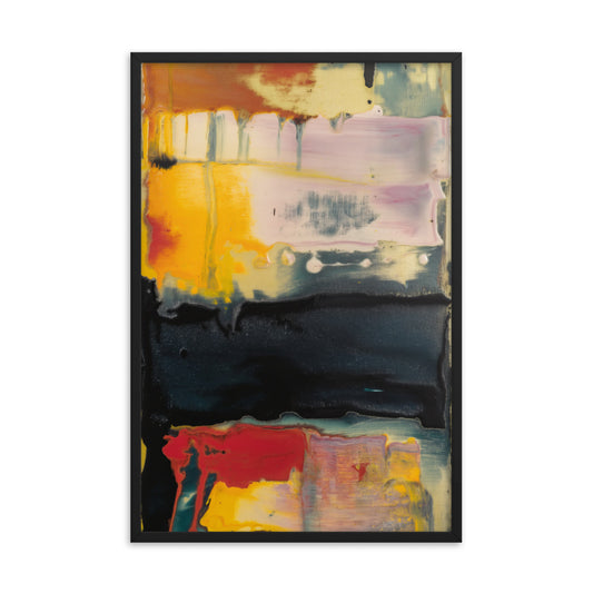 Chromatic Odyssey - Rothko Inspired Art Print