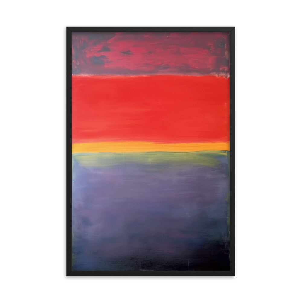 Luminous Reverberance - Rothko Inspired Art Print