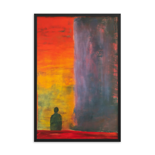 Dichotomy Dawn - Rothko Inspired Art Print