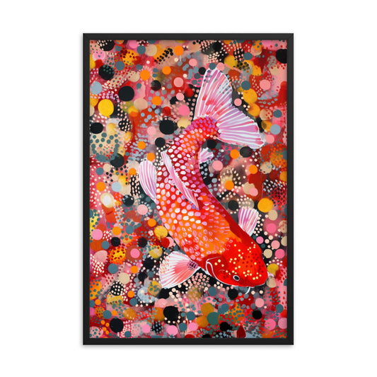 Koi Kaleidoscope - Damien Hirst Inspired Art Print