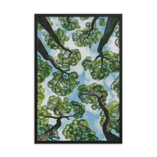 Canopy Reverie - Abstract Art Print