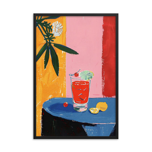 Cocktail Soiree - Matisse Inspired Art Print