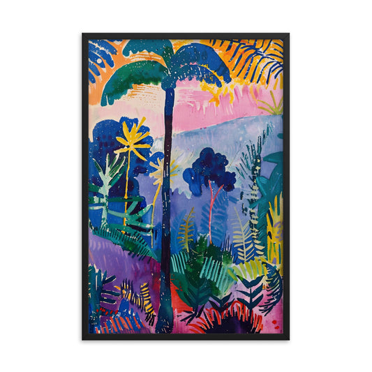 Jungle Twilight - Matisse Inspired Art Print