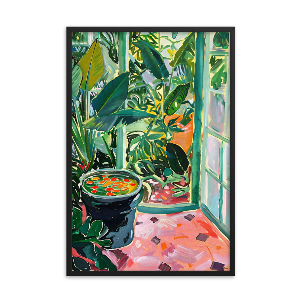 Botanical Haven - Matisse Inspired Art Print