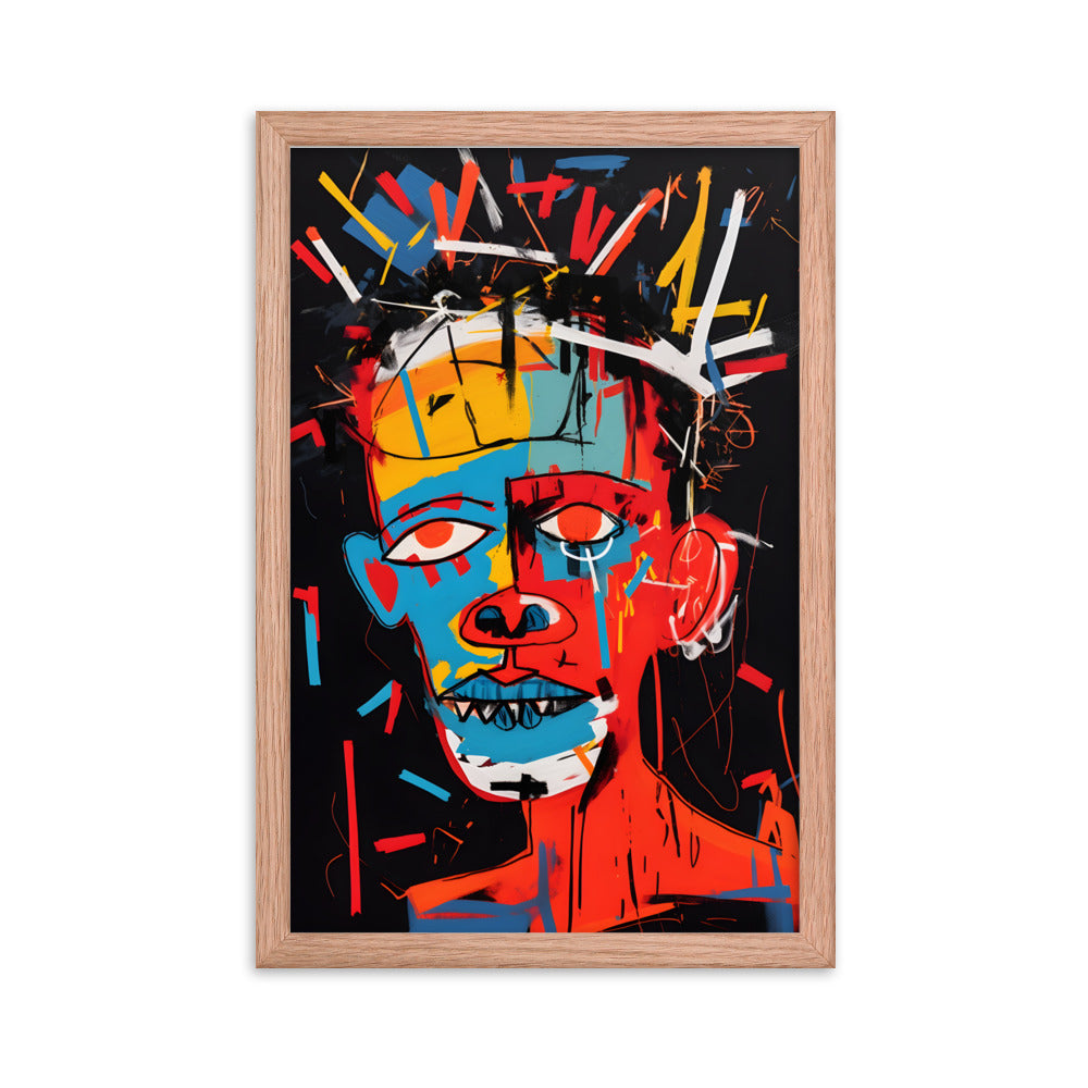 Heavy Is The Head - Basquiat Inspired Art Print