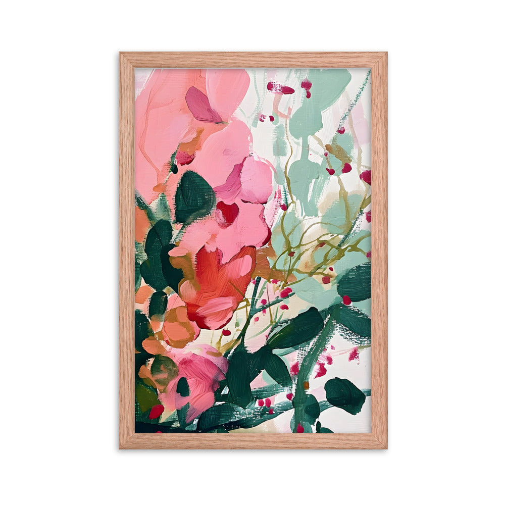 Chromatic Blooms - Damien Hirst Inspired Art Print