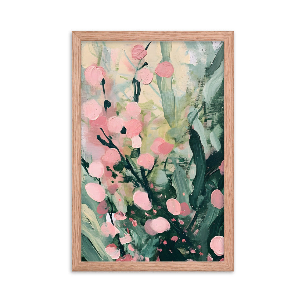 Cherry Blossom Bloom - Abstract Art Print