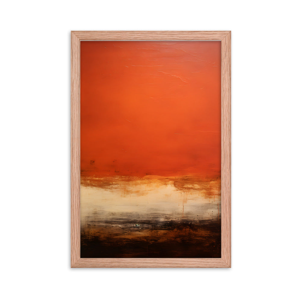 Dusk - Rothko Inspired Abstract Art Print