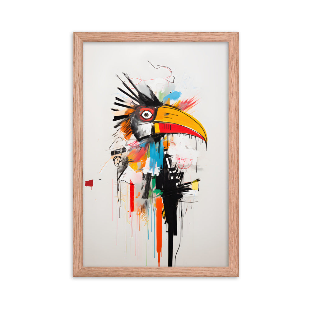 Abstract Bird Art Print #4