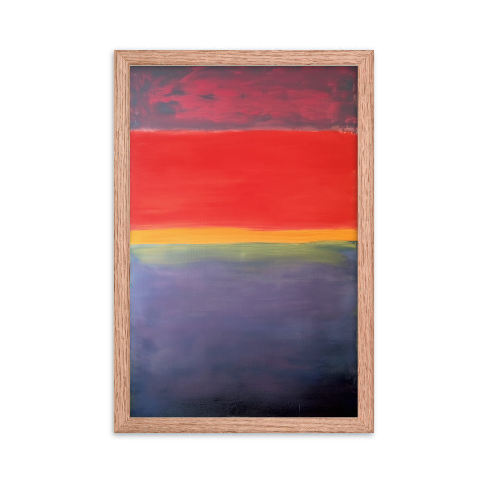 Luminous Reverberance - Rothko Inspired Art Print