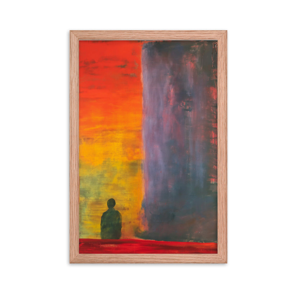 Dichotomy Dawn - Rothko Inspired Art Print