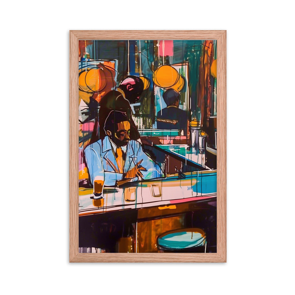 Harlem Nocturne - Harlem Renaissance Inspired Art Print