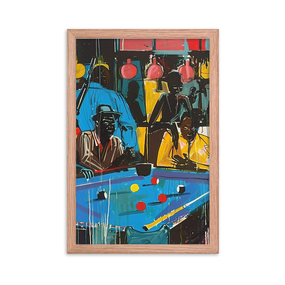 Refined Rivalry - Harlem Renaissance Inspired Art Print