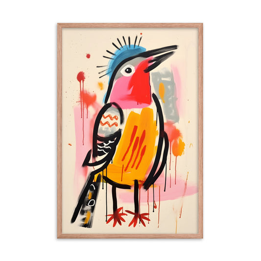 Abstract Bird Art Print #2