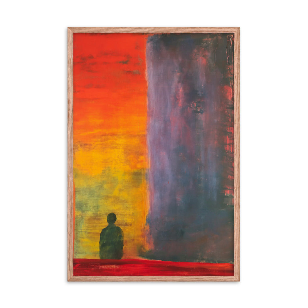 Dichotomy Dawn - Rothko Inspired Art Print