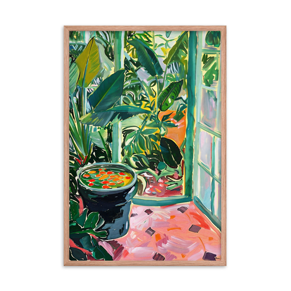 Botanical Haven - Matisse Inspired Art Print