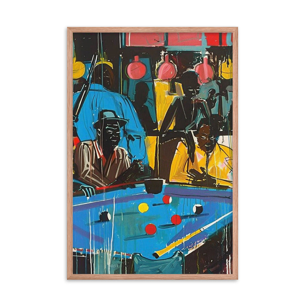 Refined Rivalry - Harlem Renaissance Inspired Art Print