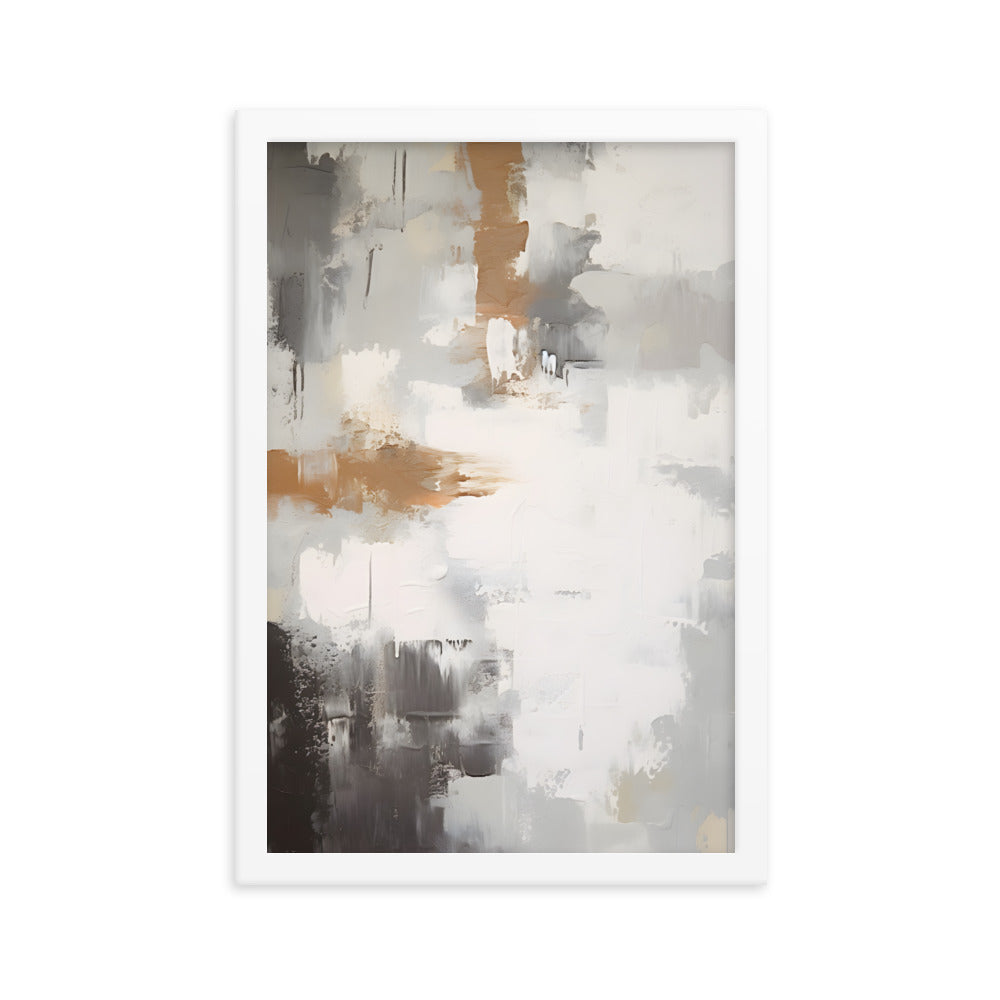 Silver Lining - Abstract Art Print