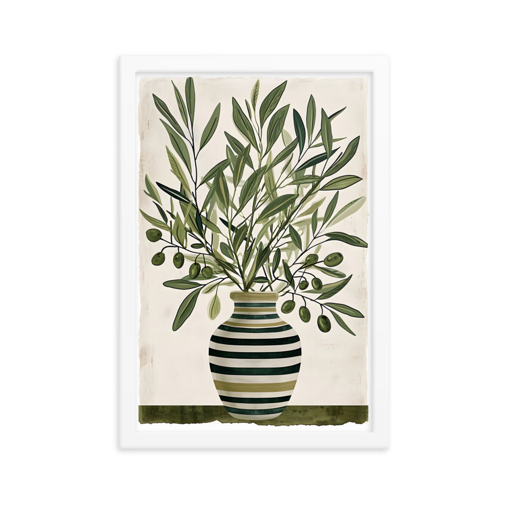 Potted Olives - Graphic Art Print