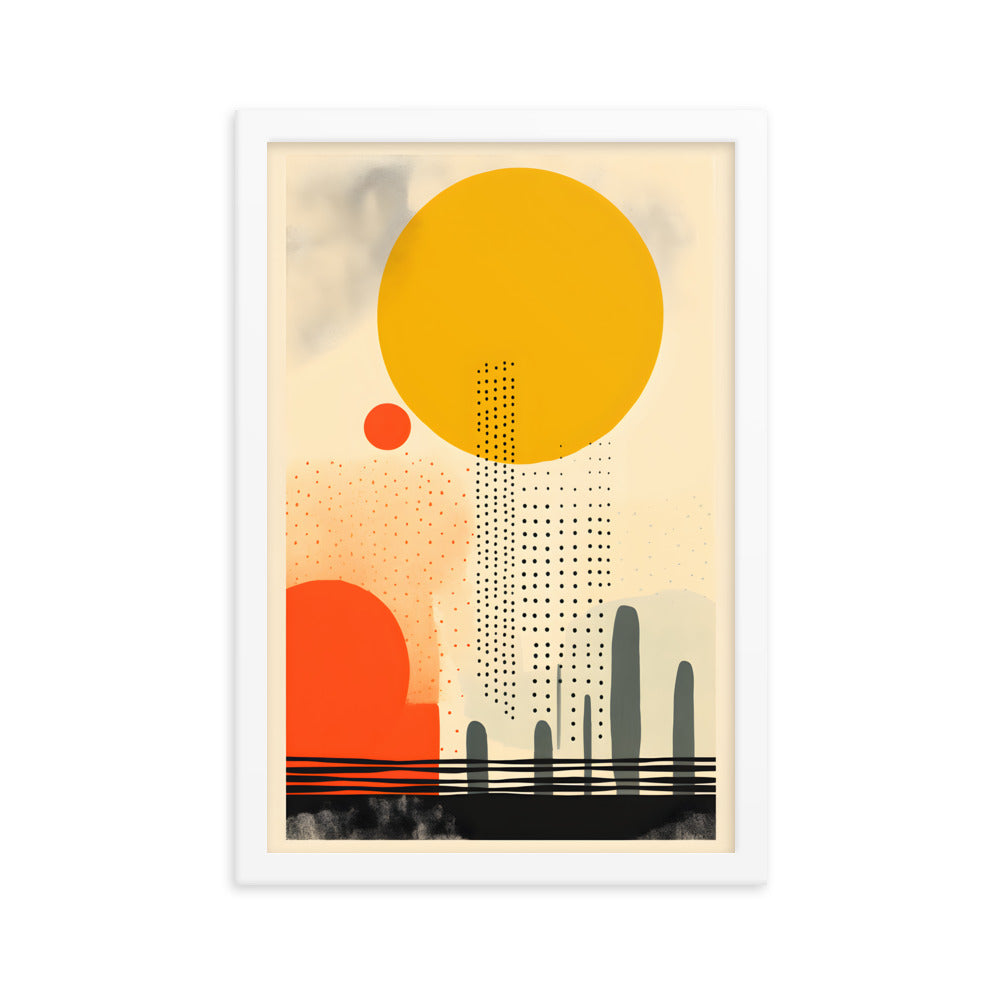 Sonoran Sun - Midcentury Modern Art Print