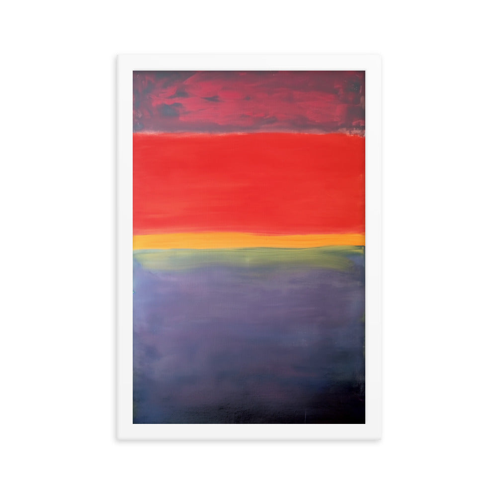 Luminous Reverberance - Rothko Inspired Art Print