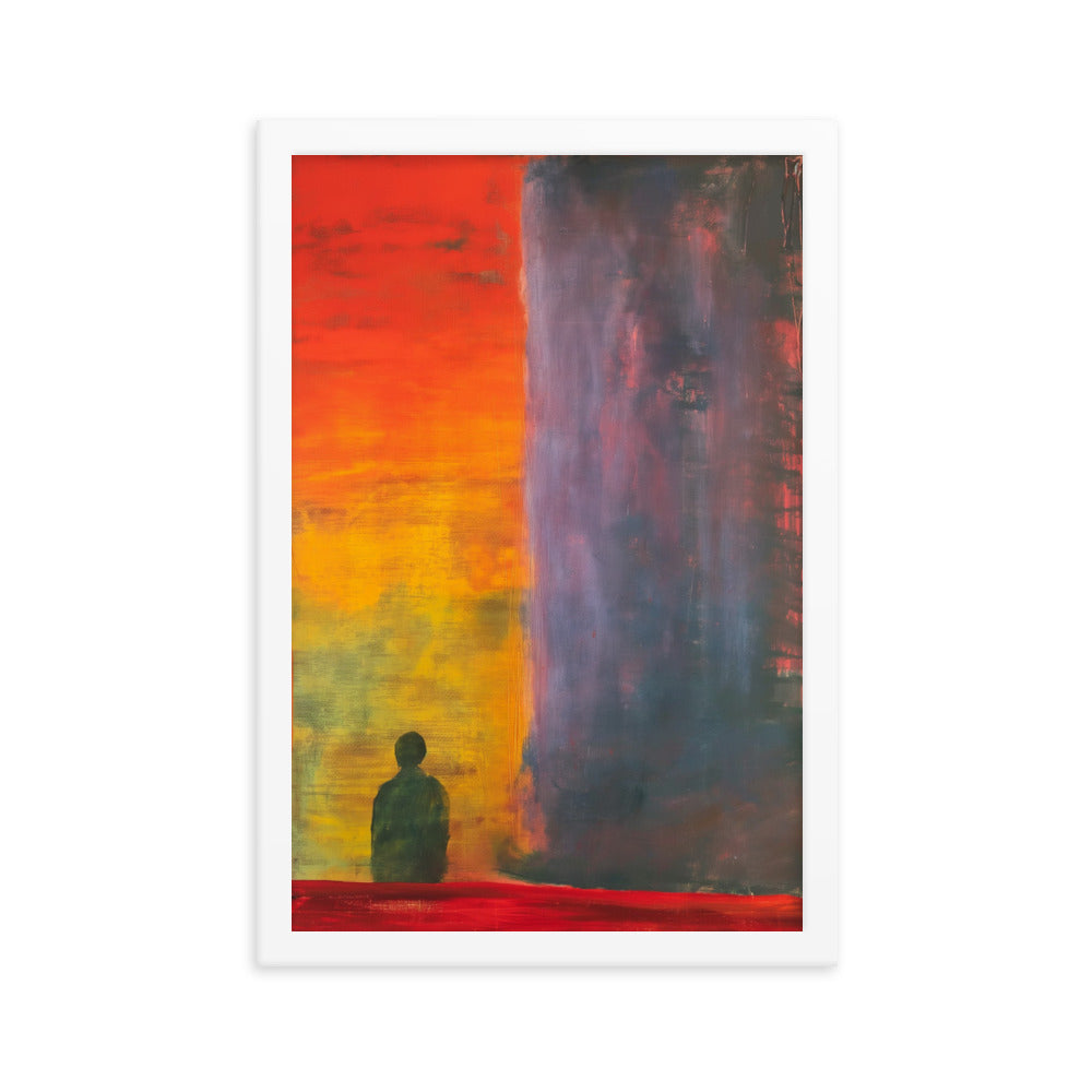 Dichotomy Dawn - Rothko Inspired Art Print