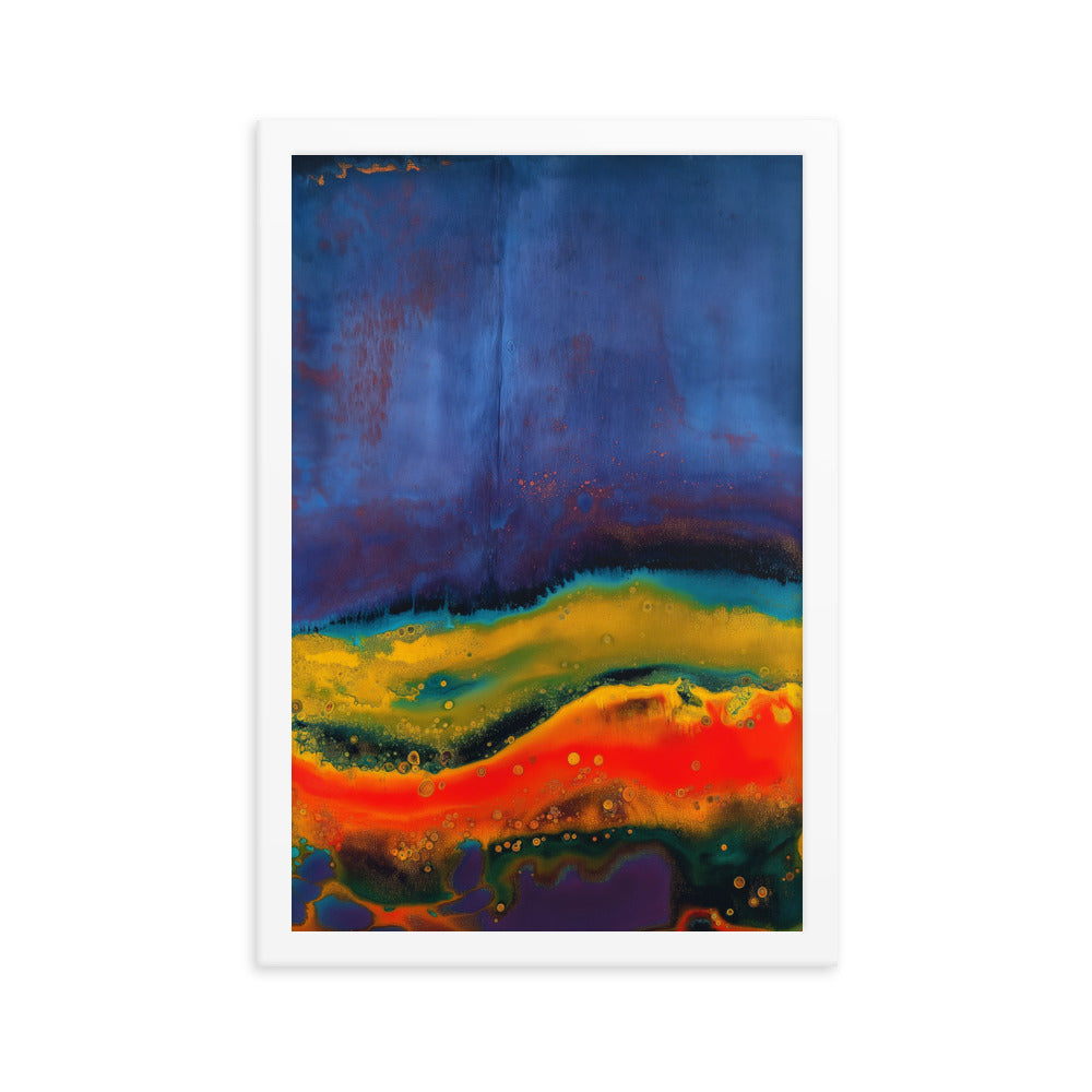 Thermal Symphony - Rothko Inspired Art Print