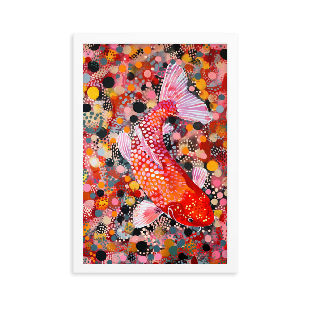 Koi Kaleidoscope - Damien Hirst Inspired Art Print