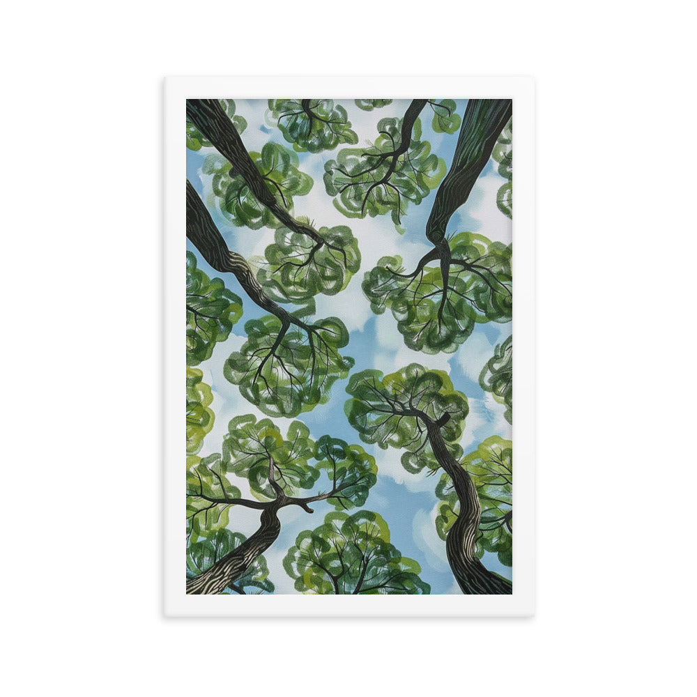 Canopy Reverie - Abstract Art Print