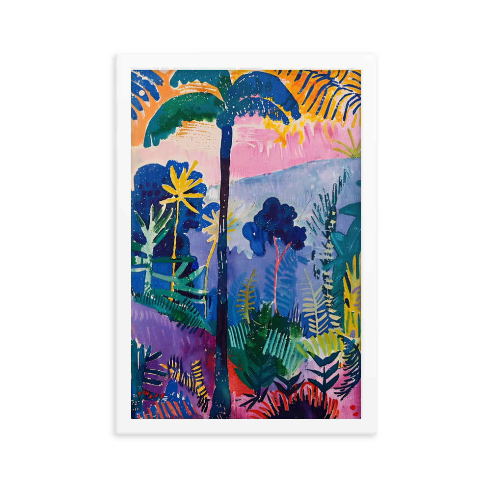 Jungle Twilight - Matisse Inspired Art Print