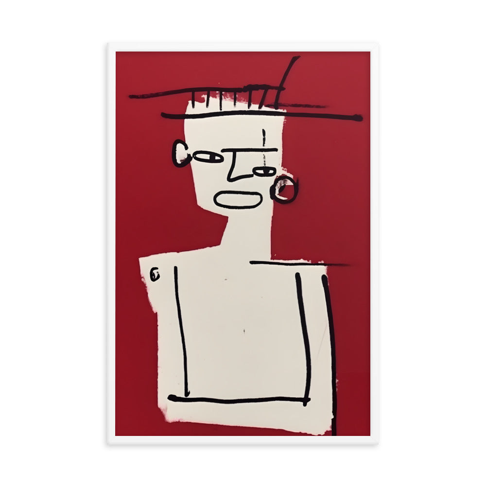 ADAM - Basquiat Inspired Art Print