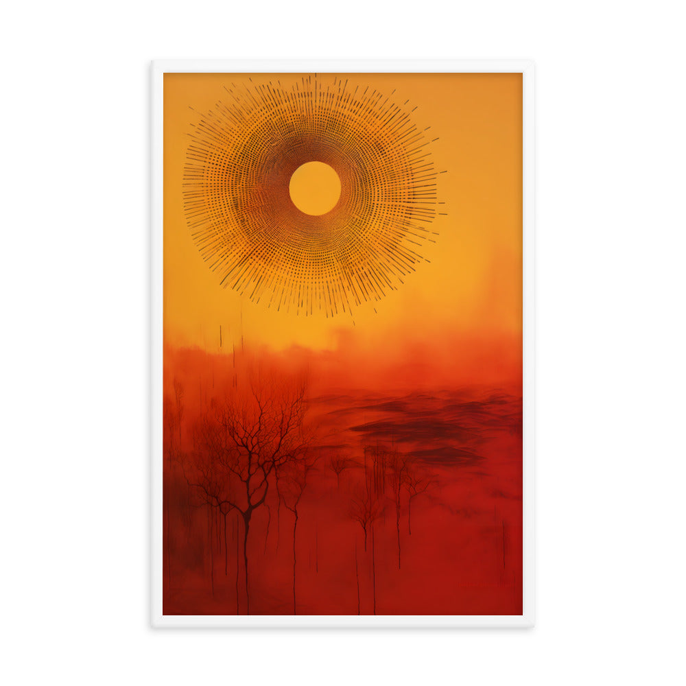 Saharan Sun - Abstract Art Print