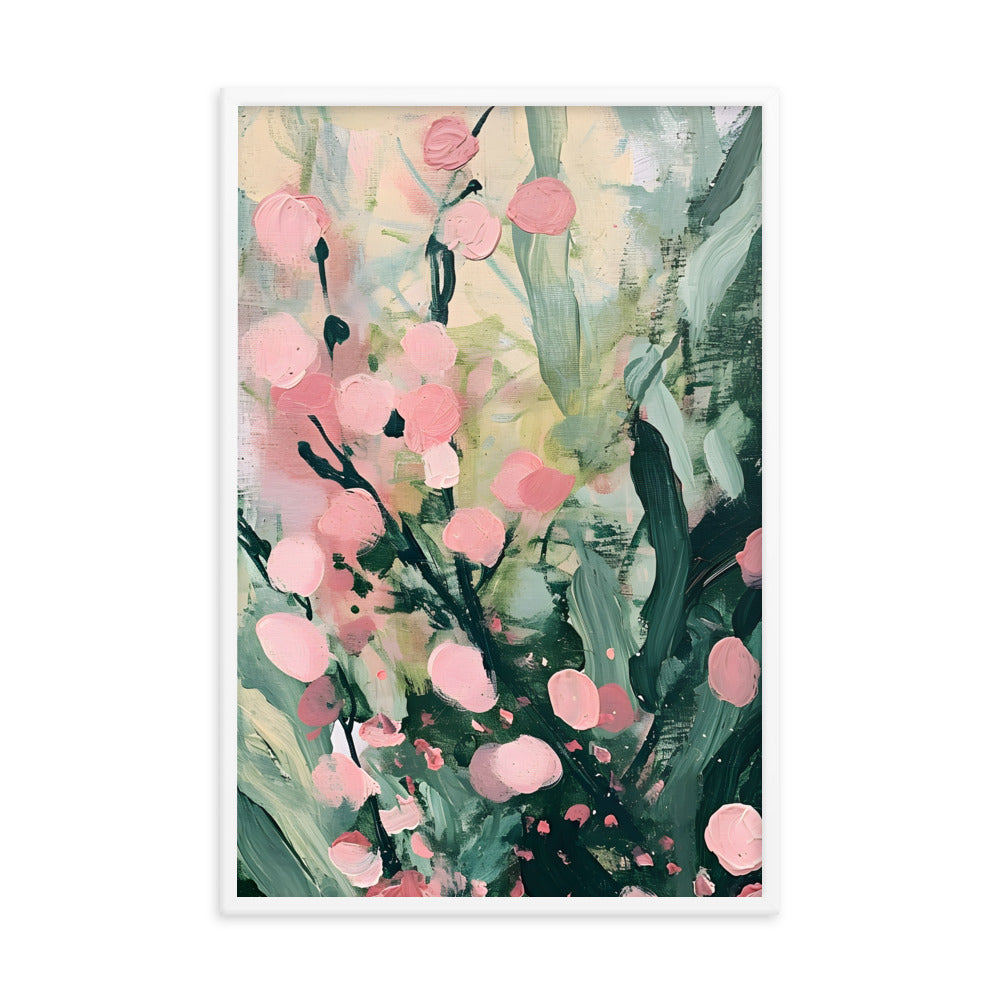 Cherry Blossom Bloom - Abstract Art Print