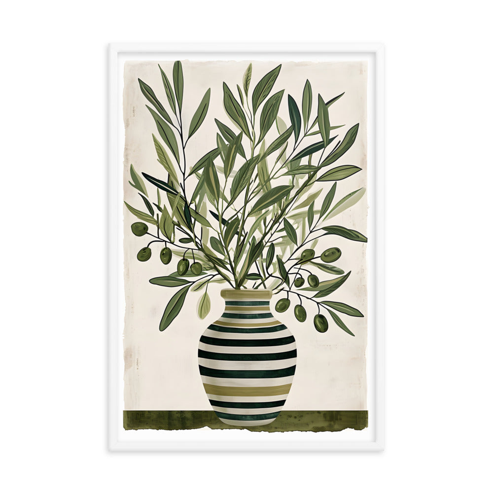 Potted Olives - Graphic Art Print