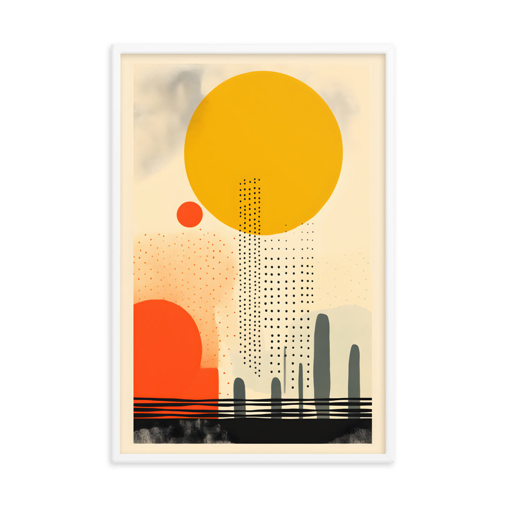 Sonoran Sun - Midcentury Modern Art Print